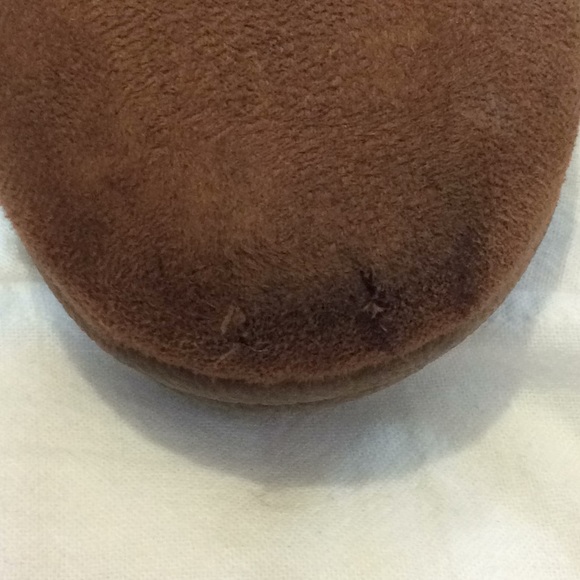 Suede over the knee wedge heeled boots - Picture 6 of 6